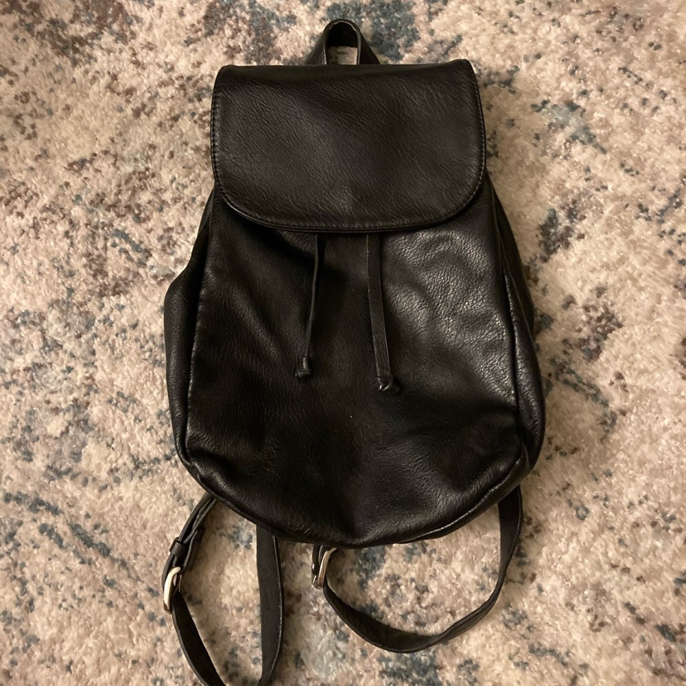Black backpack